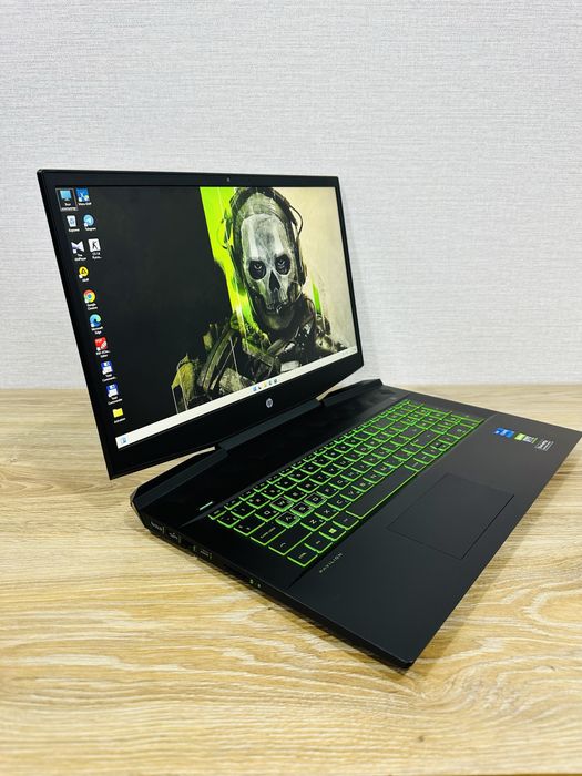 HP Pavilion Gaming Core i5-11Gen+RTX3050Ti Большой 17,3 Дисплей 144Mhz