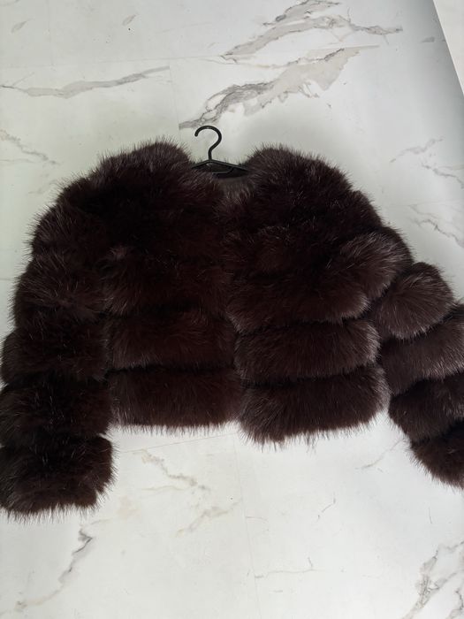 Дамско палто с изкуствен косъм