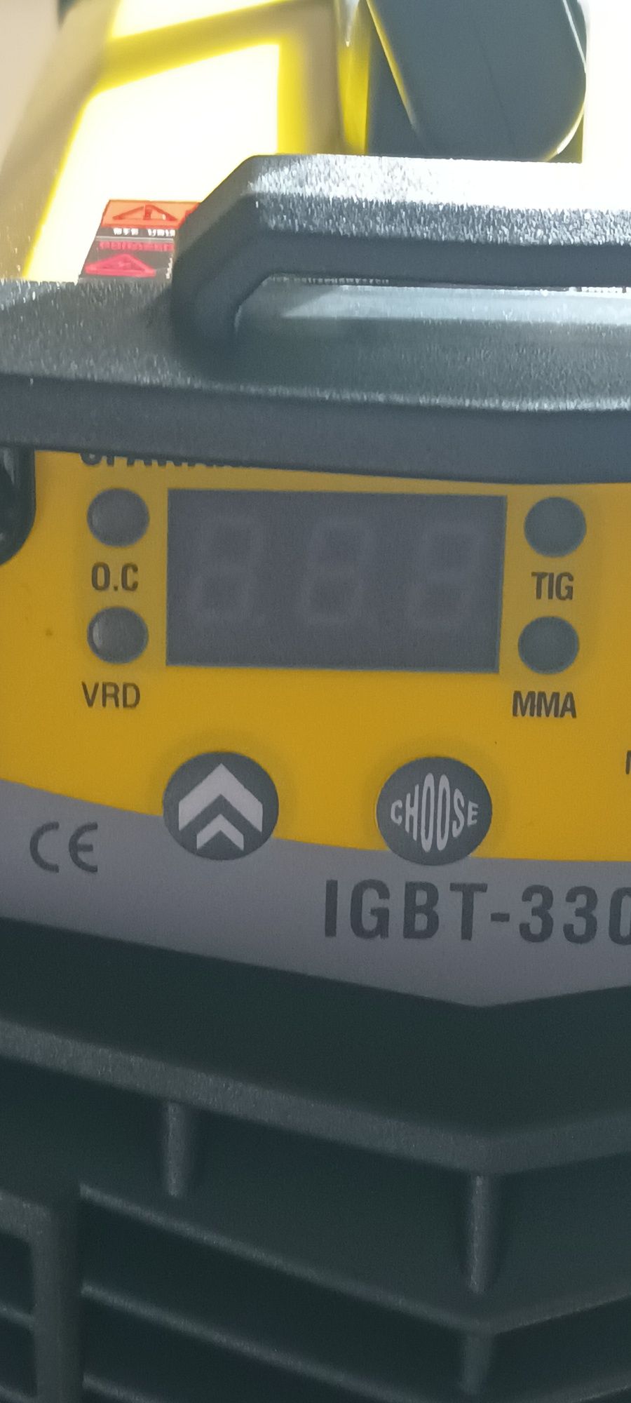 Invertor sudura Welding MMA IGBT Noting Tols 330 Amperi,  22 V nou.