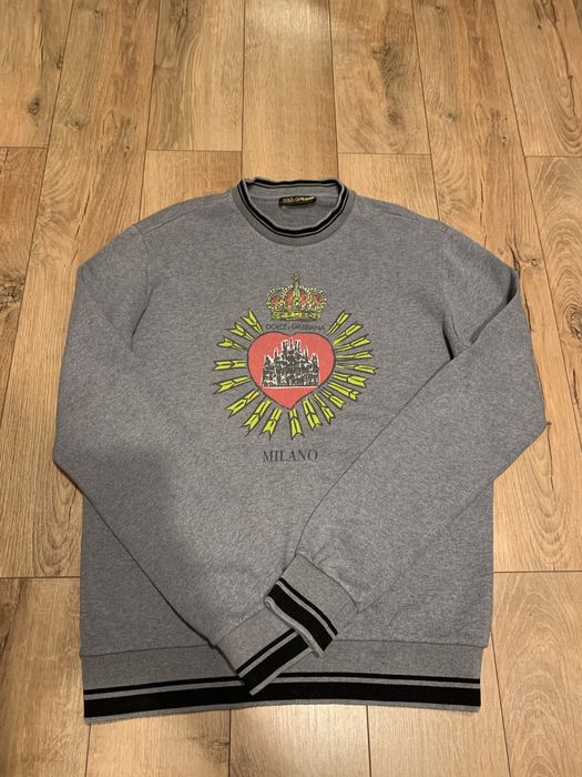 Bluza Dolce & Gabanna gri Milano Roma