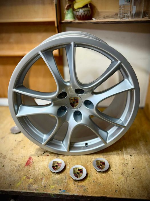Джанти 21" Porsche Cayenne GTS 957 без забележка + ОЕМ капачки