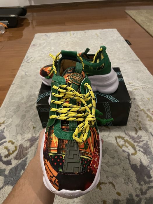 Versace Chain Reaction Green Snake