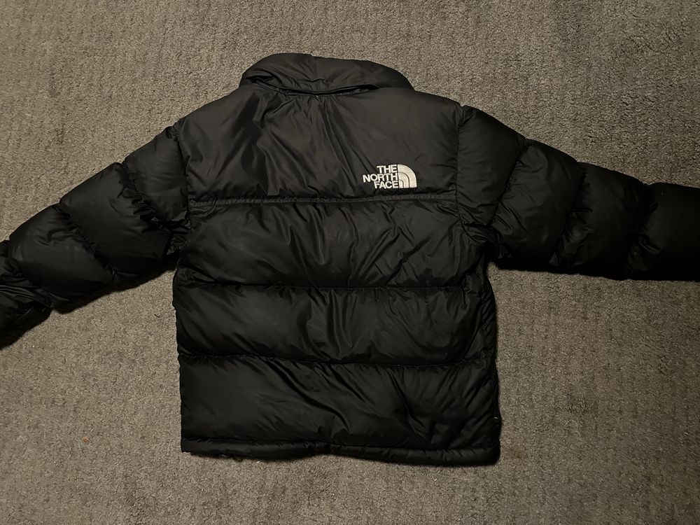 Яке The North Face Retro Nuptse Jacket 700 XS puffer - Зимно яке-черно