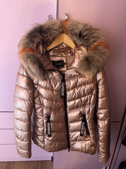 Дамско яке с пух