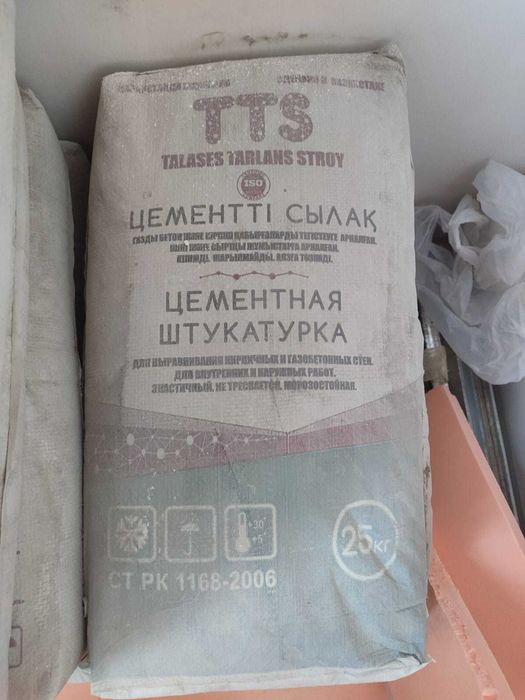 Штукатурка TTS Цементная 25 кг,