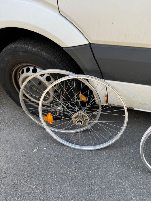 Roți bicicletă pe față spate 24/26/28 Zoll