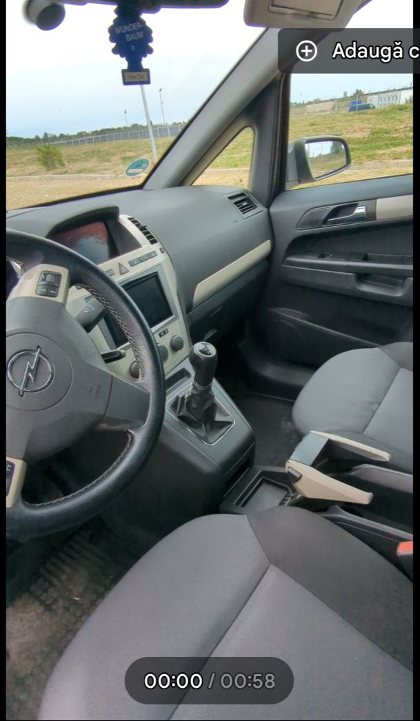 Opel Zafira 1.7 Dti  125 cp  .7 locuri