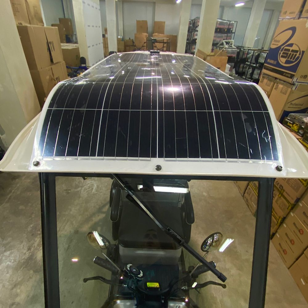 Соларна карго четириместна електрическа триколка 005.3 1500W 60V/23Ah