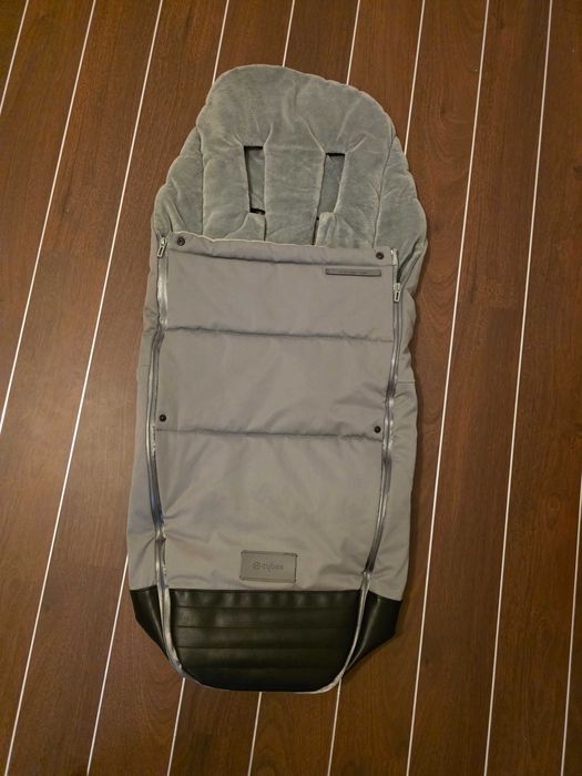 Зимен чувал за количка Cybex Manhattan Grey