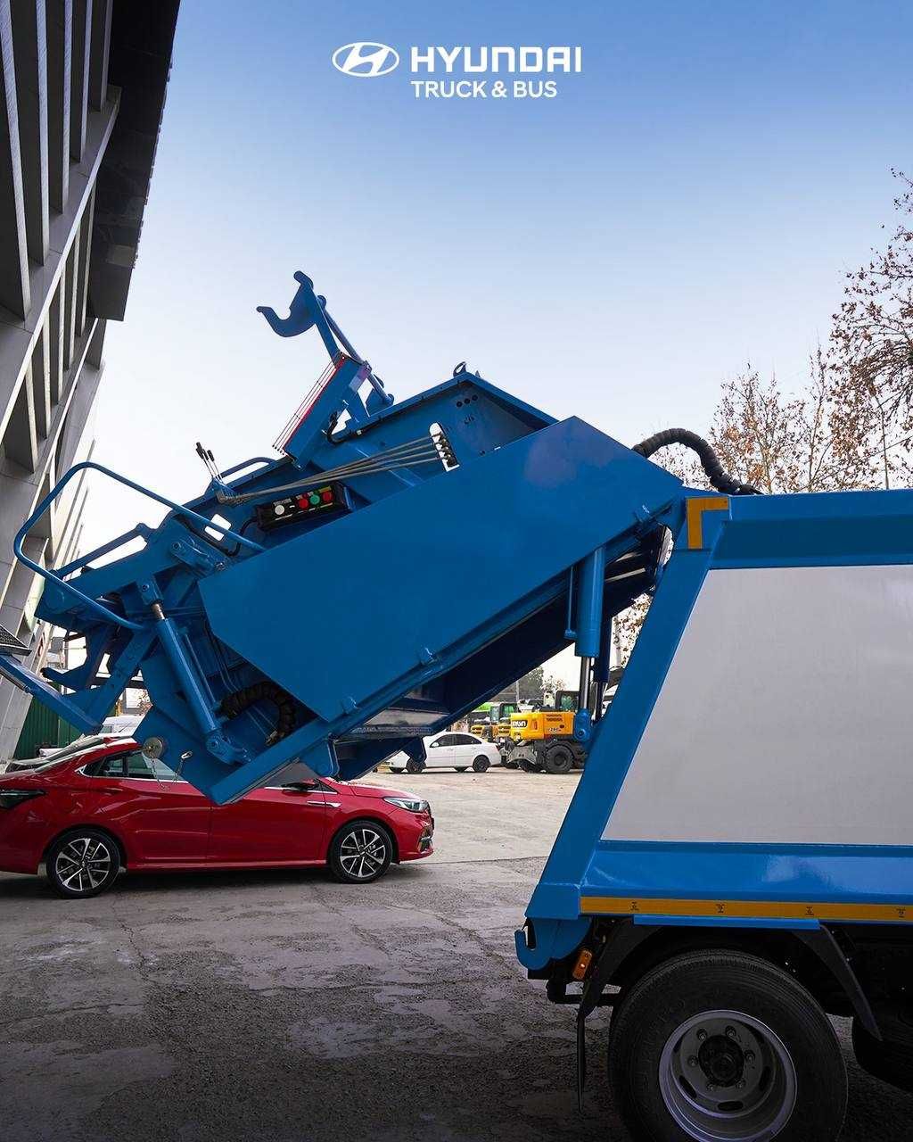 Мусуровоз Hyundai Mighty 7 куб есть в наличии