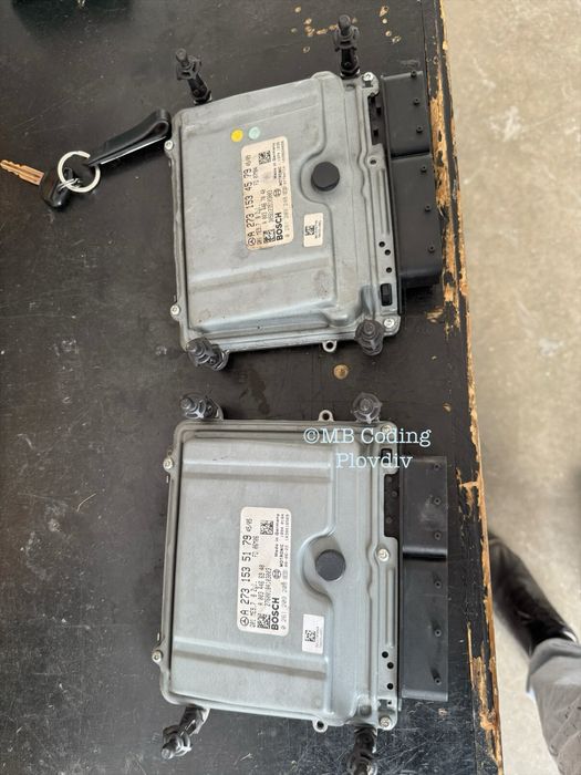 Клониране зануляване на ECU TCU ISM DSM Mercedes