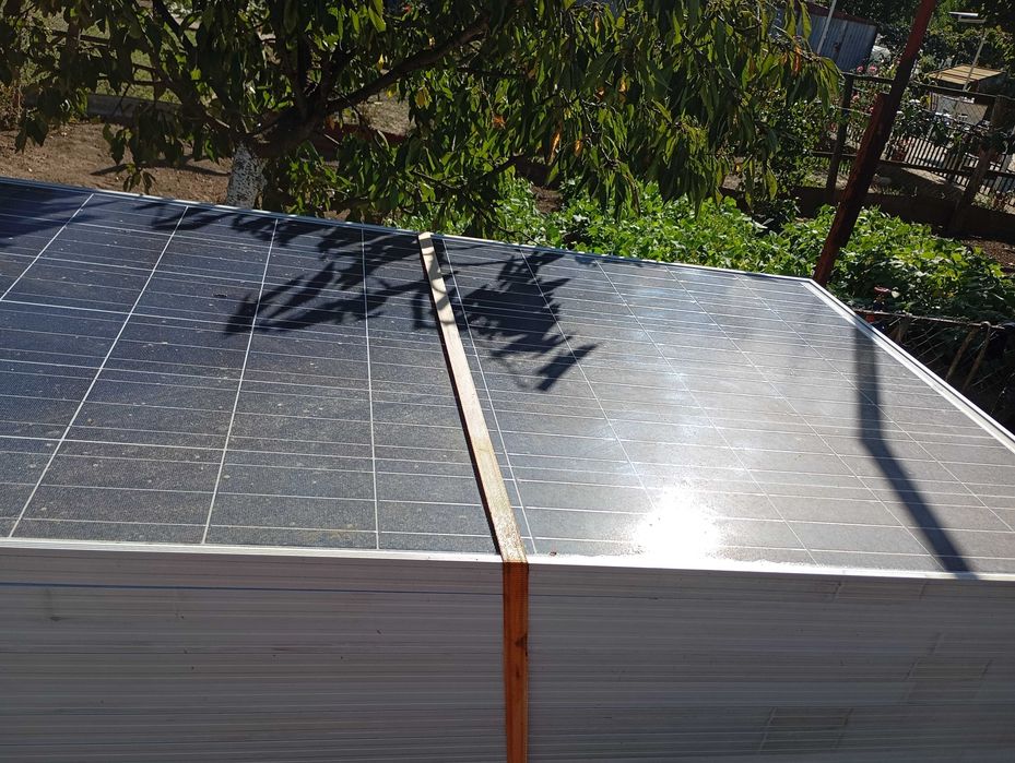 Panouri solare + convertor 7kw