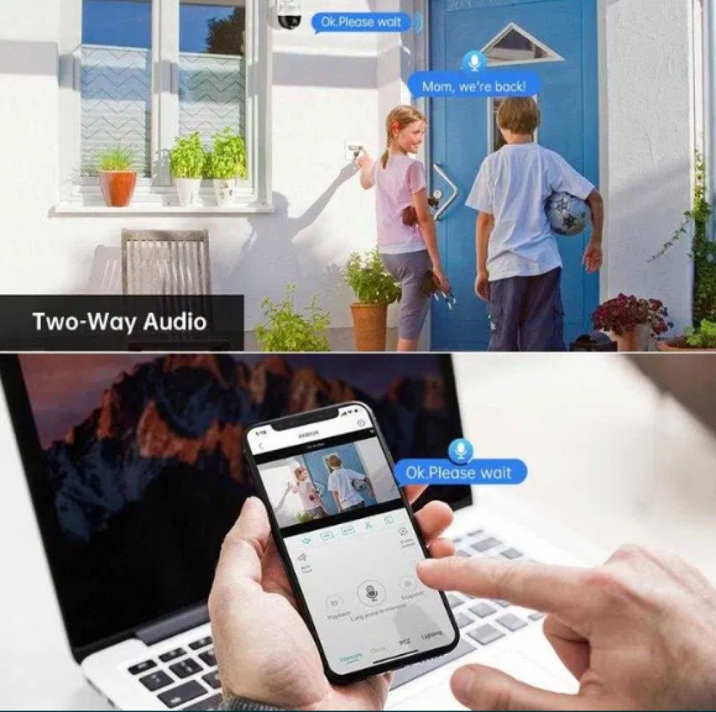 Куполна WiFi камера за видеонаблюдение
