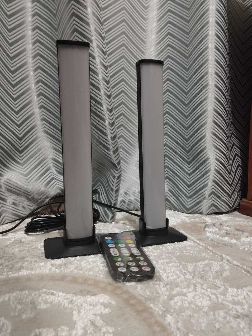 RGB LED лампы настольные