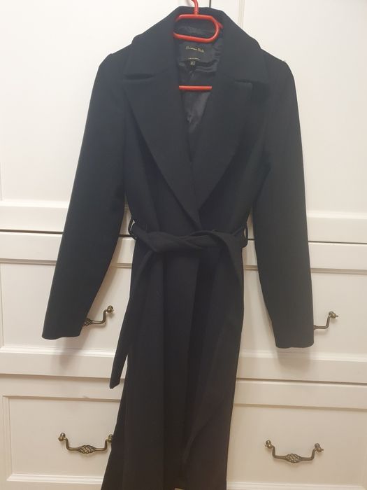 Palton lana massimo dutti