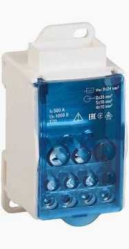 РБД КБР (блок распределительный) модули 125А на DIN-рейку