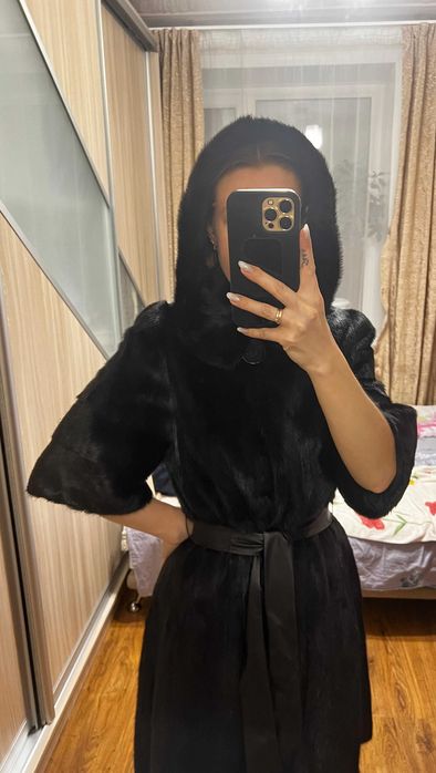 Шуба норковая классическая