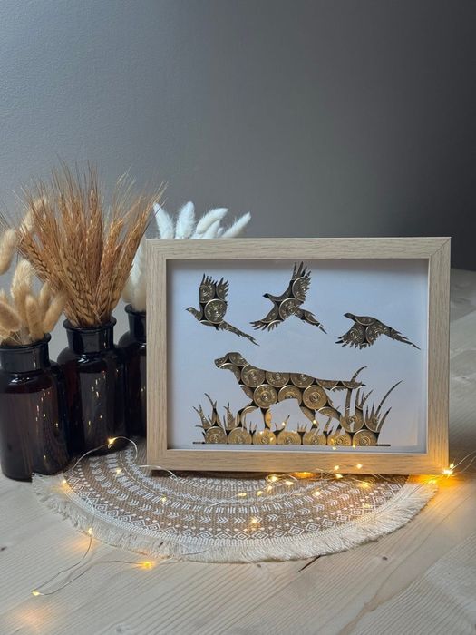 Tablou Rama foto stil vanatoresc handmade