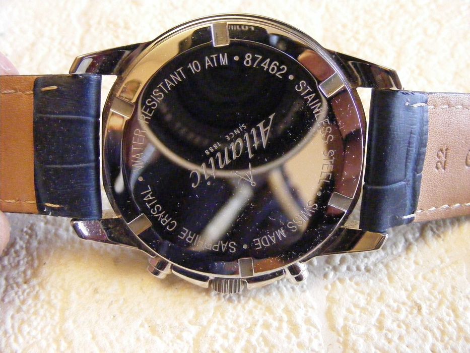 Atlantic Seasport Men Diver Chronograph 100 M.