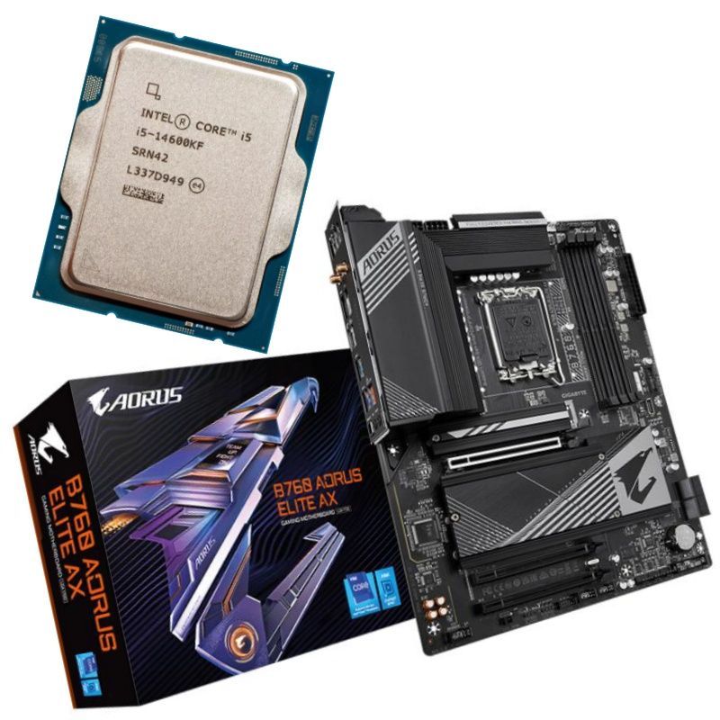 i5 14600KF + Gigabyte B760 AORUS ELITE AX DDR5