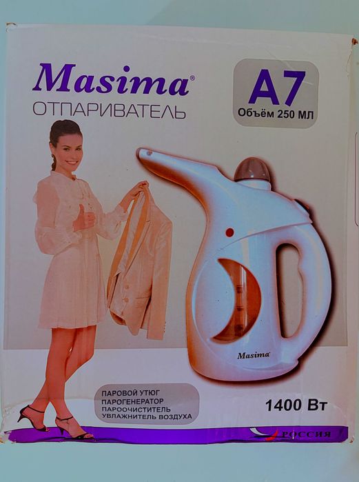 Отпариватель (паровой утюг) Masima A7 1,4 кВт