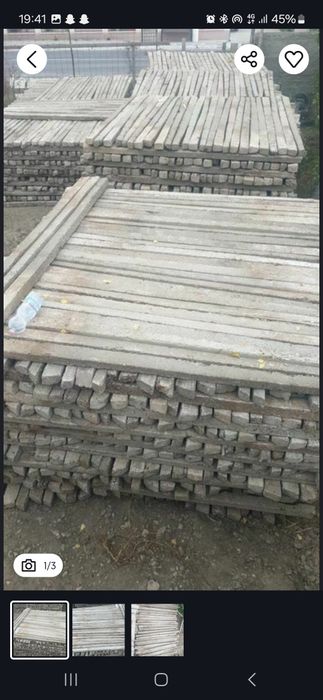 Vând spalieri  de beton