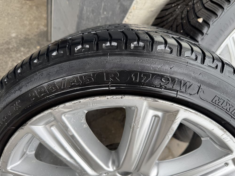 Set jante originale mercedes 17 plus rezerva cadou