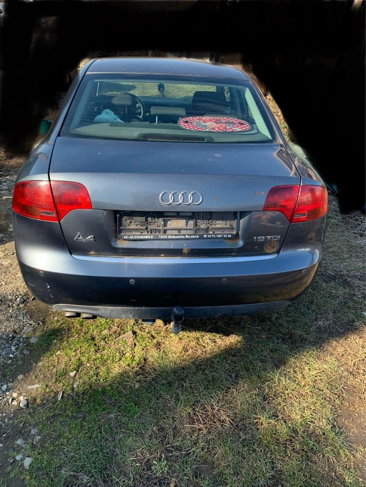 Dezmembrez Audi A4 B7 1.9 Tdi 85kw 116cp BRB 2004-2008