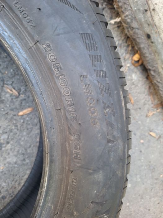 Dot 2022! 205 60 16 Bridgestone blizzak lm005