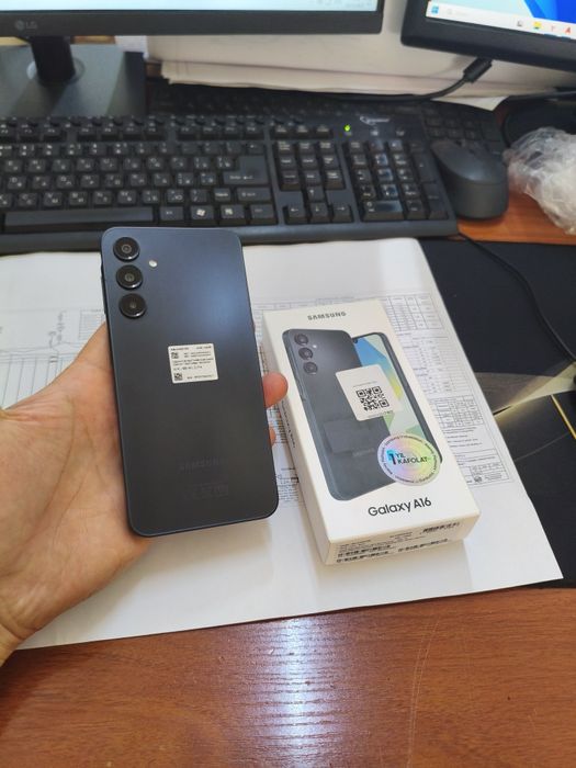 Samsung A16 6/128gb(2025) ideal iwlawi zur aybi yuq tozza telefon uy