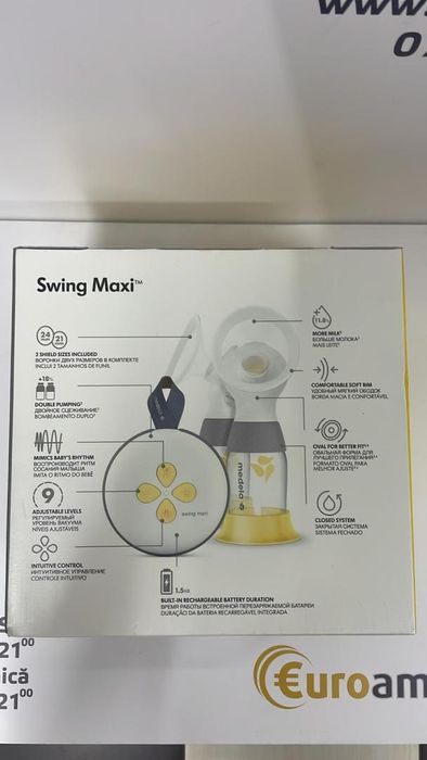 Pompa pentru san Medela Swing Maxi, Electrica -N-