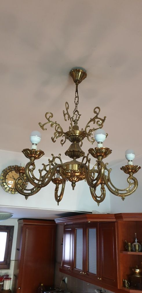 Candelabru bronz.