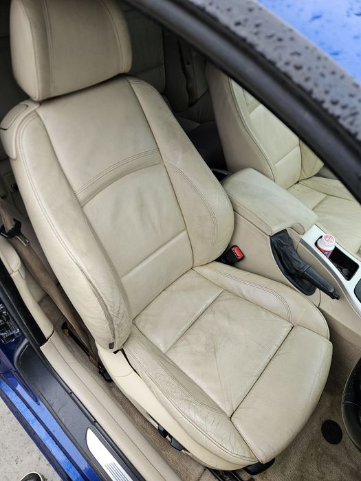 Interior recaro piele crem incalzit bmw e92