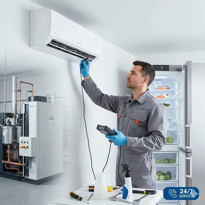 Ремонт и Обслуживание: Кондиционеры, Холодильники, Чиллеры