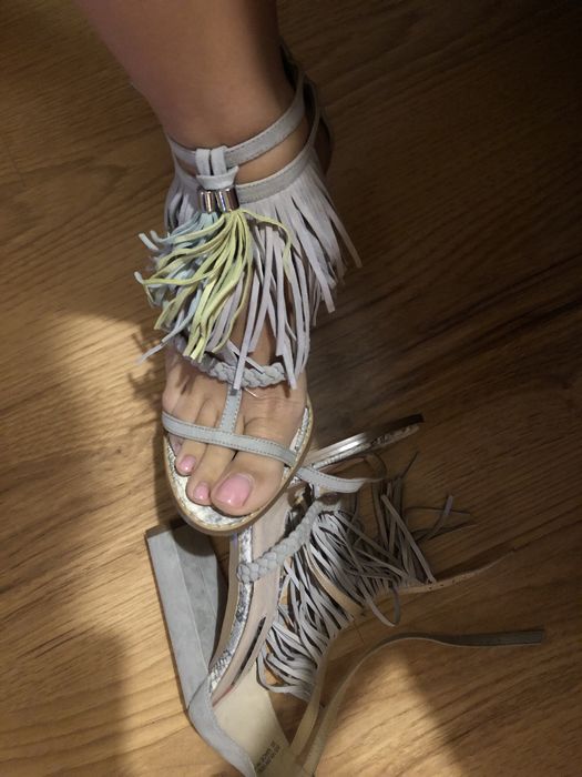 Дамски Сандали на ток/номер 37