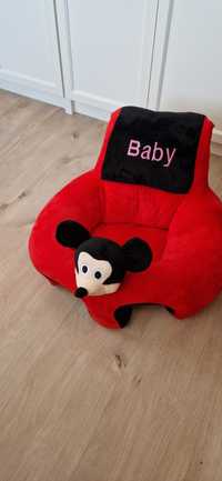 Fotoliu bebe plus Spatar Mickey Mouse