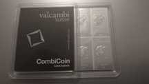 Valcambi Fine silver 999 CombiCoin 100gr (10x10gr) Switzerland argint