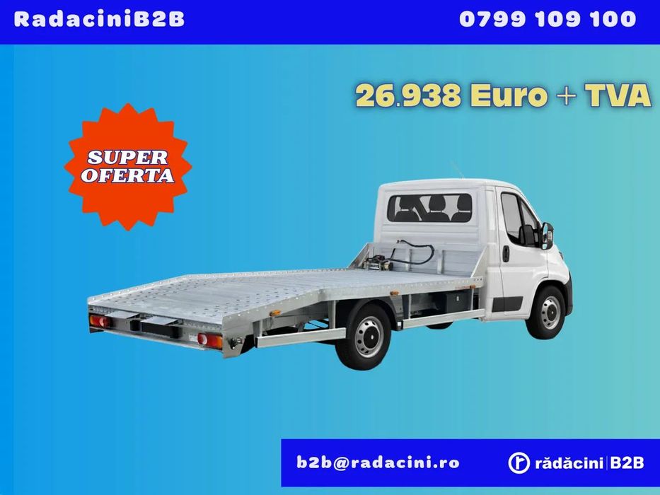 Citroën Jumper Citroen Jumper pltforma transport auto din aluminiu , vehicul nou