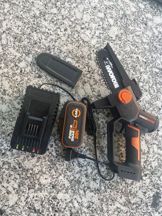 mini drujba fierastrau electric crengi worx