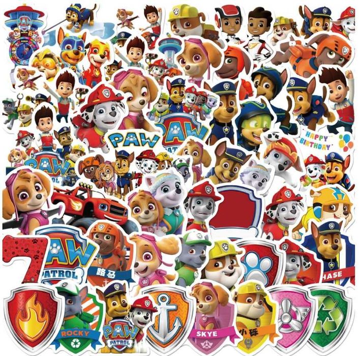 Stickere Paw Patrol patrula catelusilor