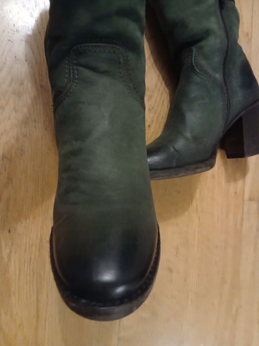 Cizme de damă din piele naturală Oxmox