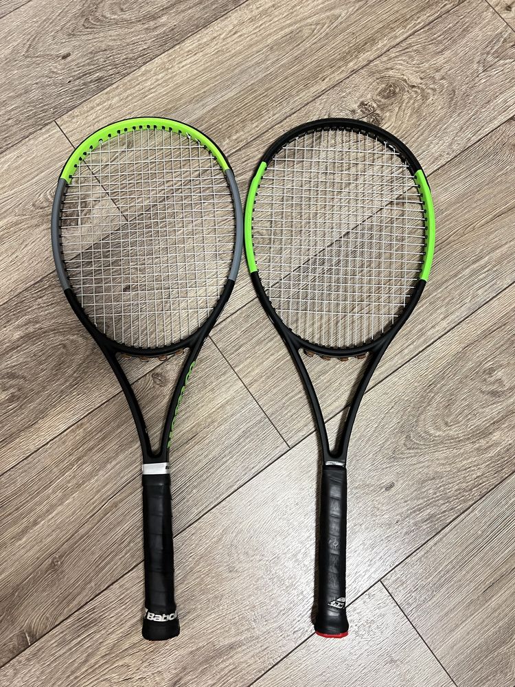 Set 2 rachete tenis Wilson Blade 98, 16x19, 305g, L2