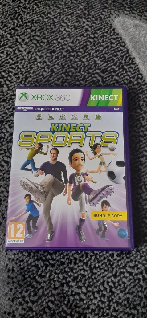 XbOX 360-   Joc Kinect Sports original- jocuri  miscare fotbal , box