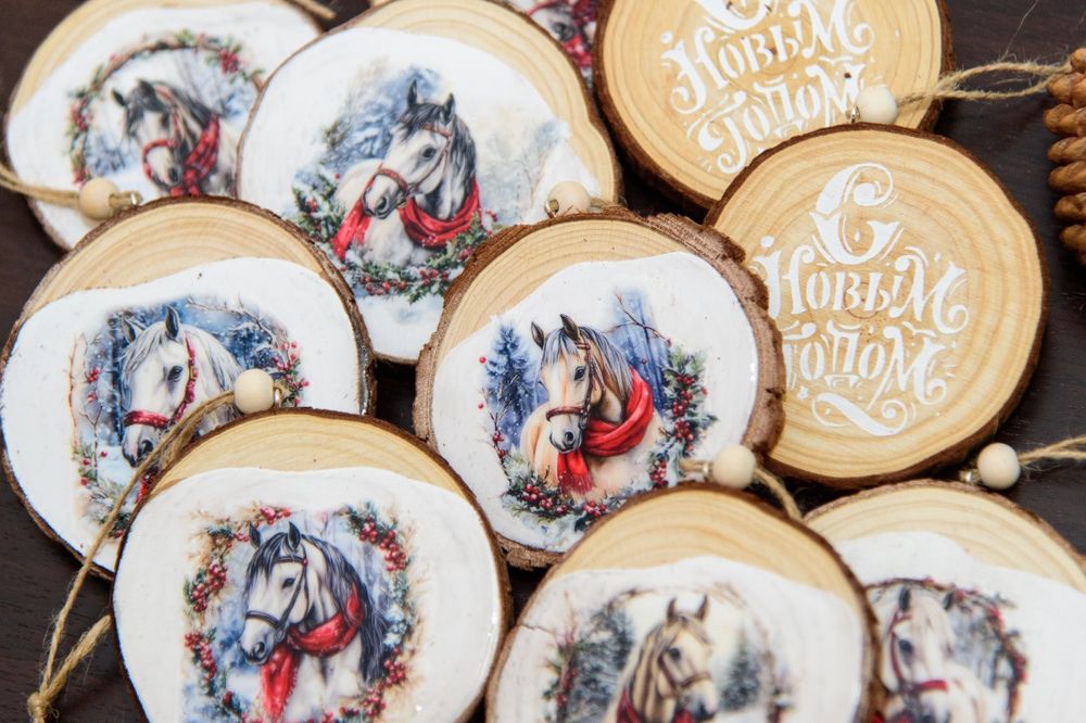 Ёлочный подвес Символ 2026