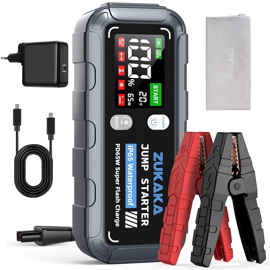 Zukaka джъмп стартер Djump starter 6000A за бензин и дизел