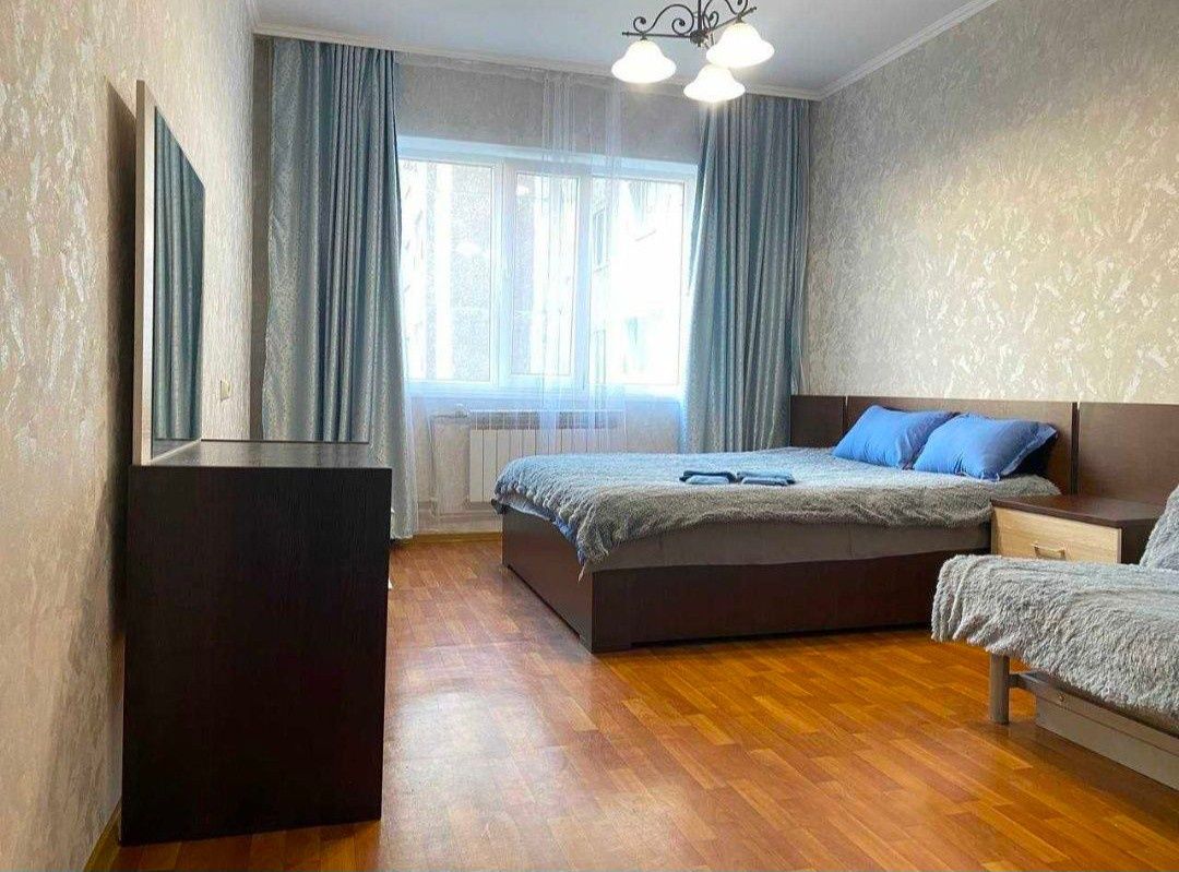 1-ком кв в мкр. Нурсат ПО ЧАСОВОЙ Оплате