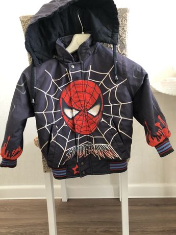Куртка человек-паук от 2 до 3,5 лет