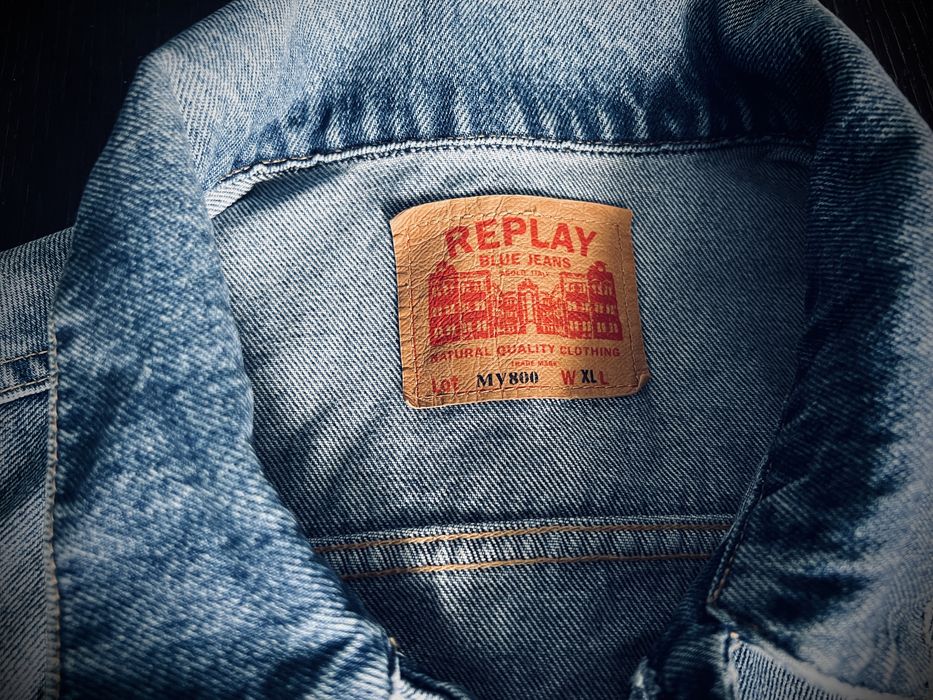 Мъжко дънково яке Replay