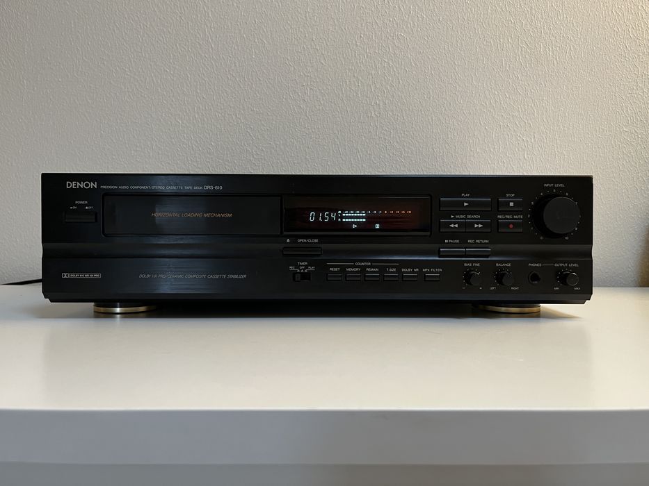 Deck Casetofon Denon DRS-610 cu incarcare orizontala