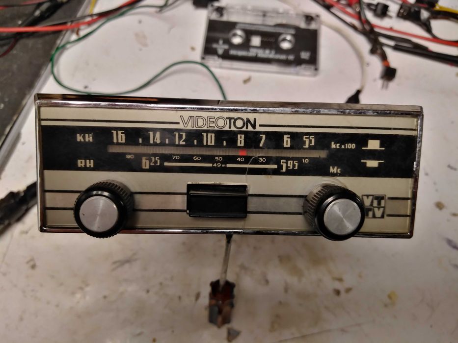Ретро авторадио Videoton